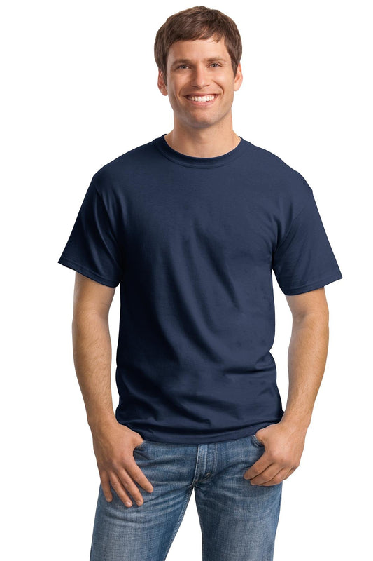 Hanes Men's Tagless ComfortSoft Crewneck T-Shirt (Pack Of 5) (Navy, XX-Large (Chest 50"-52"))