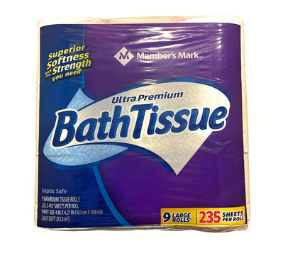 Member's Mark Bath Tissue Ultra Premium 2-ply (9 Rolls)