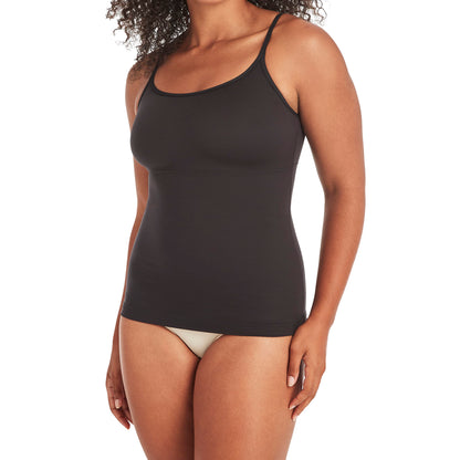 Maidenform womens Long Length Camisole Fl3266 shapewear tops, White, Medium US