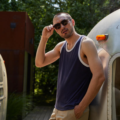 Hanes Men's X-Temp Tank Top 2 Pack, Deep Red, Large