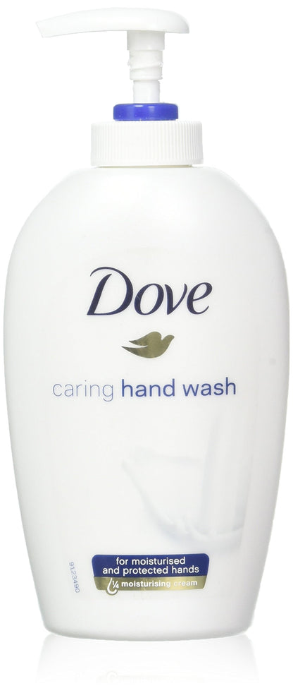 Dove Caring Hand Wash, Fine Silk, 250 Ml/8.45 Oz (Pack of 6)