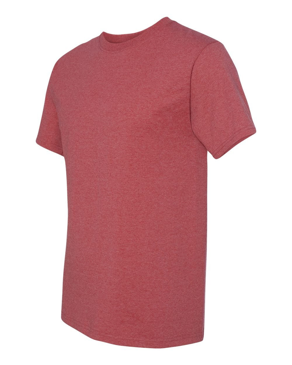 Jerzees Dri-Power Mens Active T-Shirt Medium Vintage Heather Red