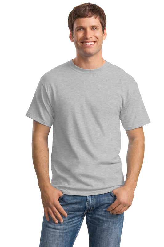 Hanes Men's Tagless Comfortsoft Crewneck T-shirt (Pack of 5) (Small, Grey)