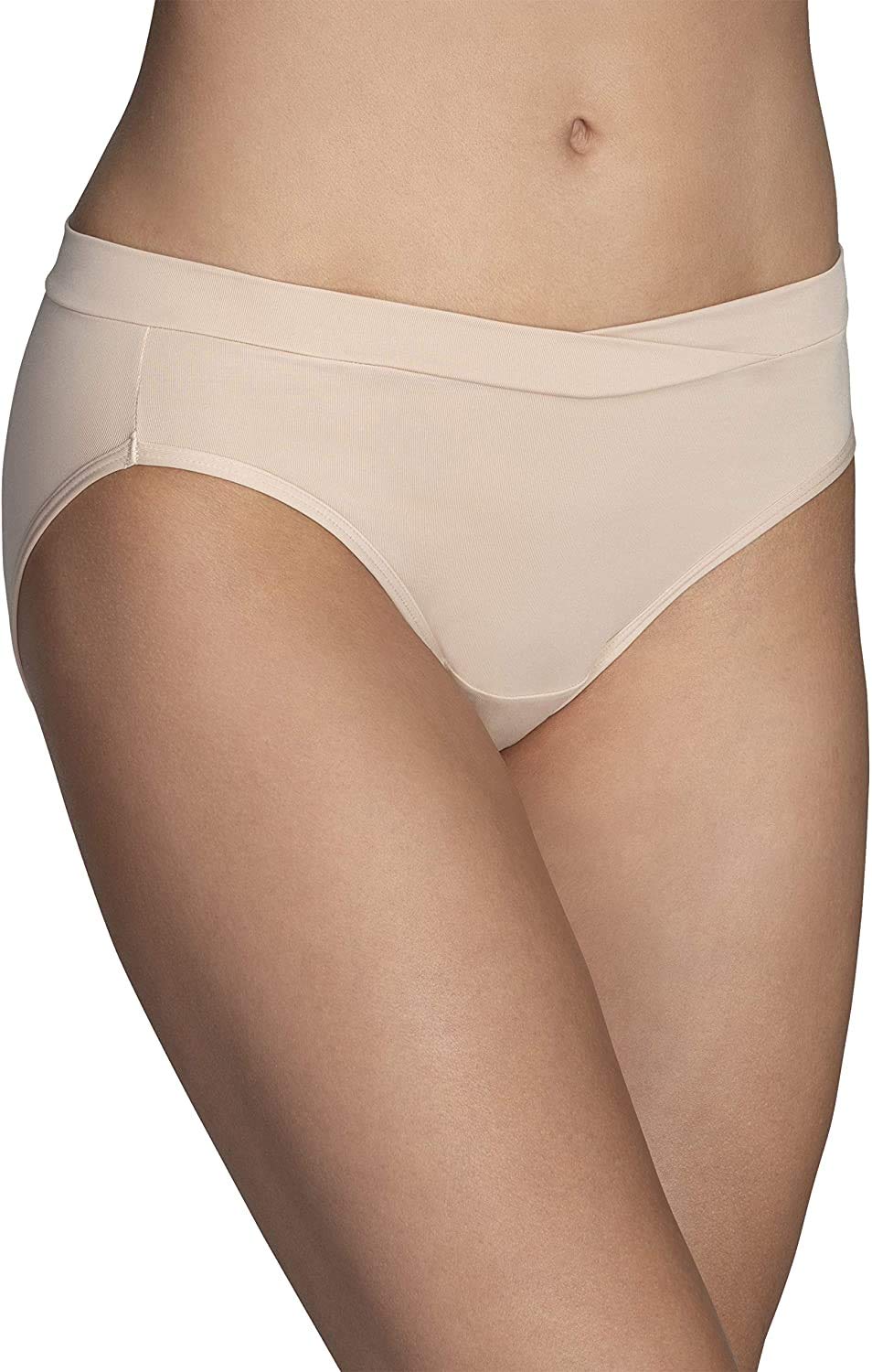 Vanity Fair Womens Beyond Comfort Silky Stretch Bikini Panty, 8