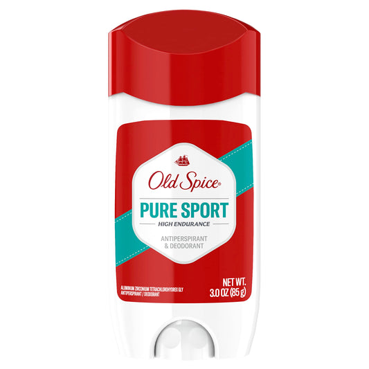 Old Spice High Endurance Antiperspirant and Deodorant for Men Pure Sport 3 Oz (Pack of 6)