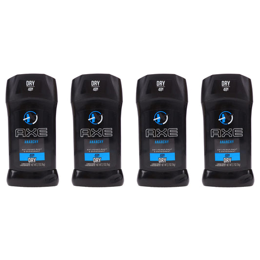 Axe Dry Antiperspirant Deodorant Stick, Anarchy, 2.7 Ounce (Pack of 4)