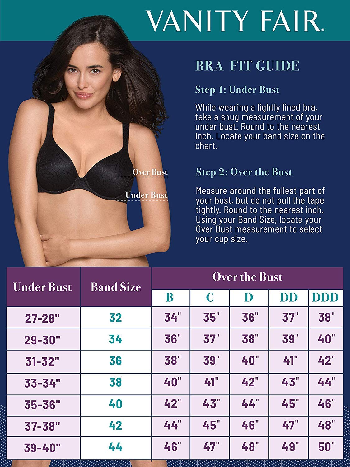 Vanity Fair Radiant Womens Full Figure Lightly Lined Smoothing Underwire Bra
