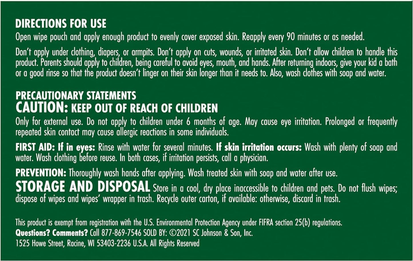 Stem Repels Mosquitoes: Mosquito Repellent Wipes with Botanical Extracts, 30 Count