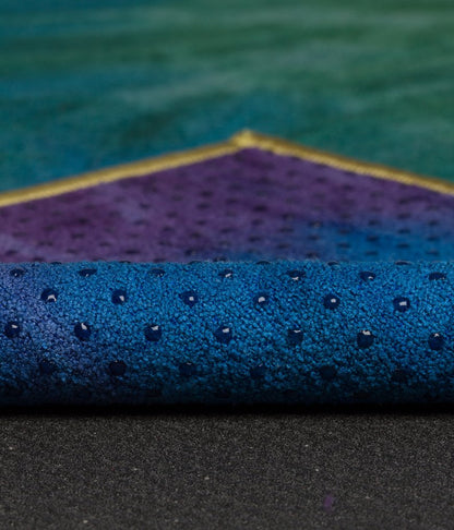 Yogitoes Yoga Mat Towel - Non Slip, Sweat Wicking with Patented Skidless Technology, Highly Absorbent, Soft and Sustainable Mat Towel for Yoga, Pilates, Gym and Outdoor Fitness