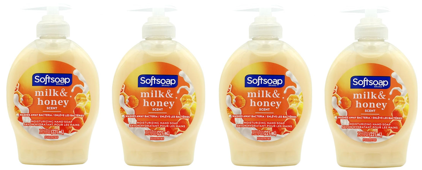 Softsoap Moisturizing Hand Soap Milk & Golden Honey 7.5 Oz