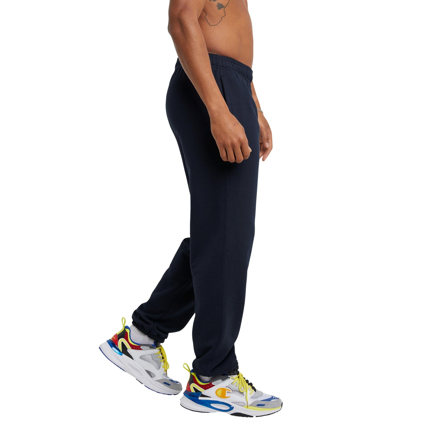 Champion Men's Sweatpants, Powerblend, Relaxed Bottom Pants for Men (Reg. or Big & Tall)