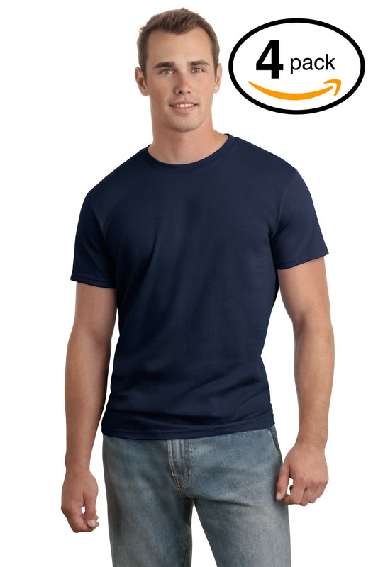Fruit of The Loom Men's Crew T-Shirt (4 Pack) (Navy, XX-Large)