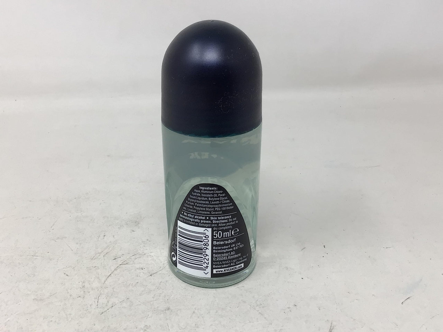 Nivea for Men Deodorant Roll On 1.69 Oz (Invisible B&W Power) Pack of 3