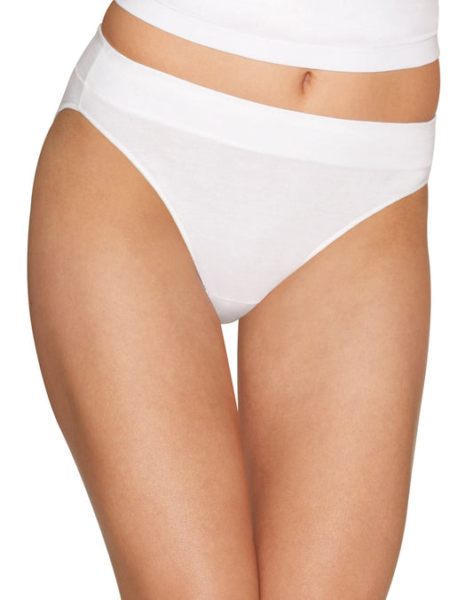 Hanes Women's 3 Pack Constant Comfort X-Temp Hi-Cut Panty, Assorted, 9