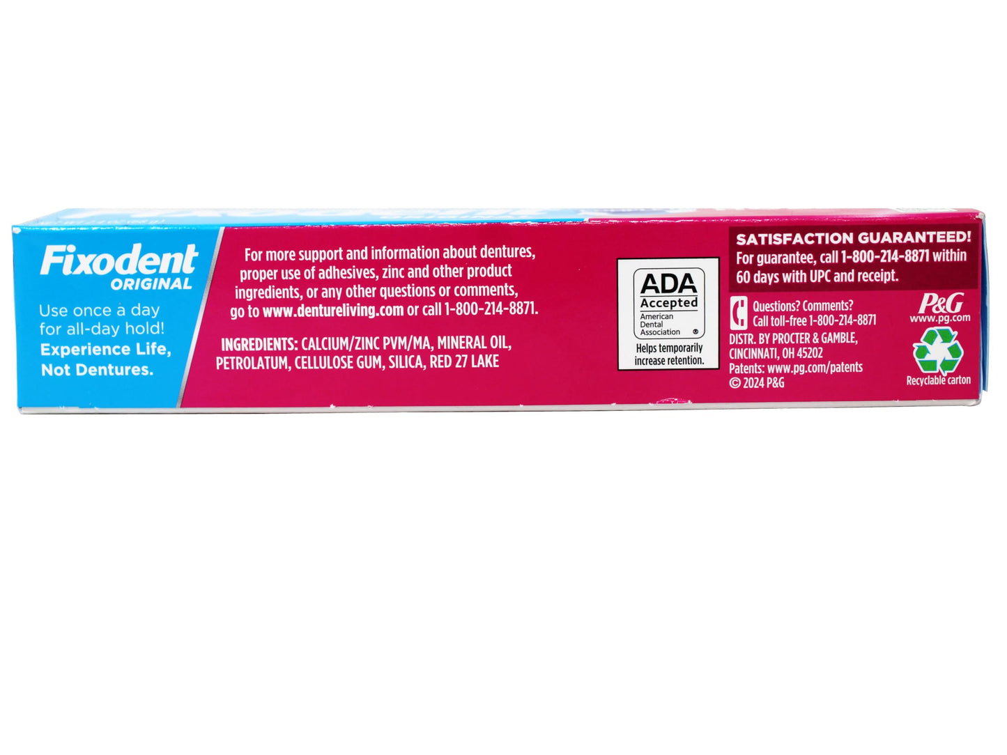 Fixodent Adhesive Cream (Pack of 6)
