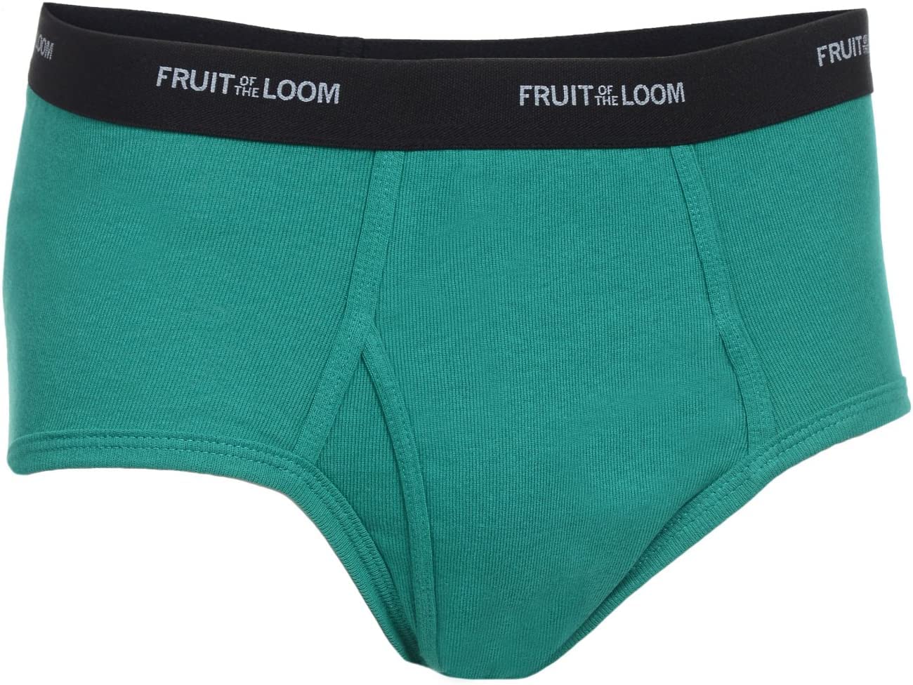 Fruit of the Loom Men's Fashion Briefs 12-Pack Value MYSTERY COLORS Cotton Waistbands Vary Large Assorted