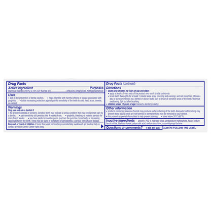 Sensodyne Complete Protection Sensitivity Toothpaste with Cavity & Gingivitis Protection Extra Fresh 3.4 oz (Pack of 3)
