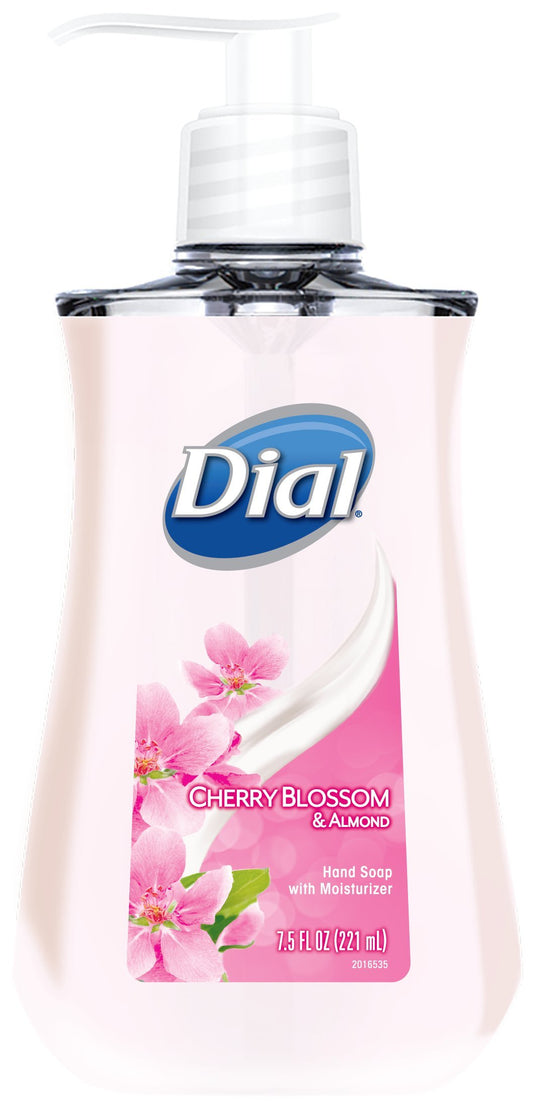 Dial Liquid Hand Soap, Cherry Blossom & Almond, 7.5 Fluid Ounces