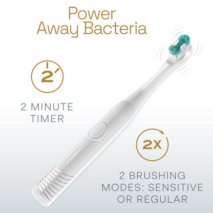 Colgate Total Battery Replacement Toothbrush Heads, 2 Pack