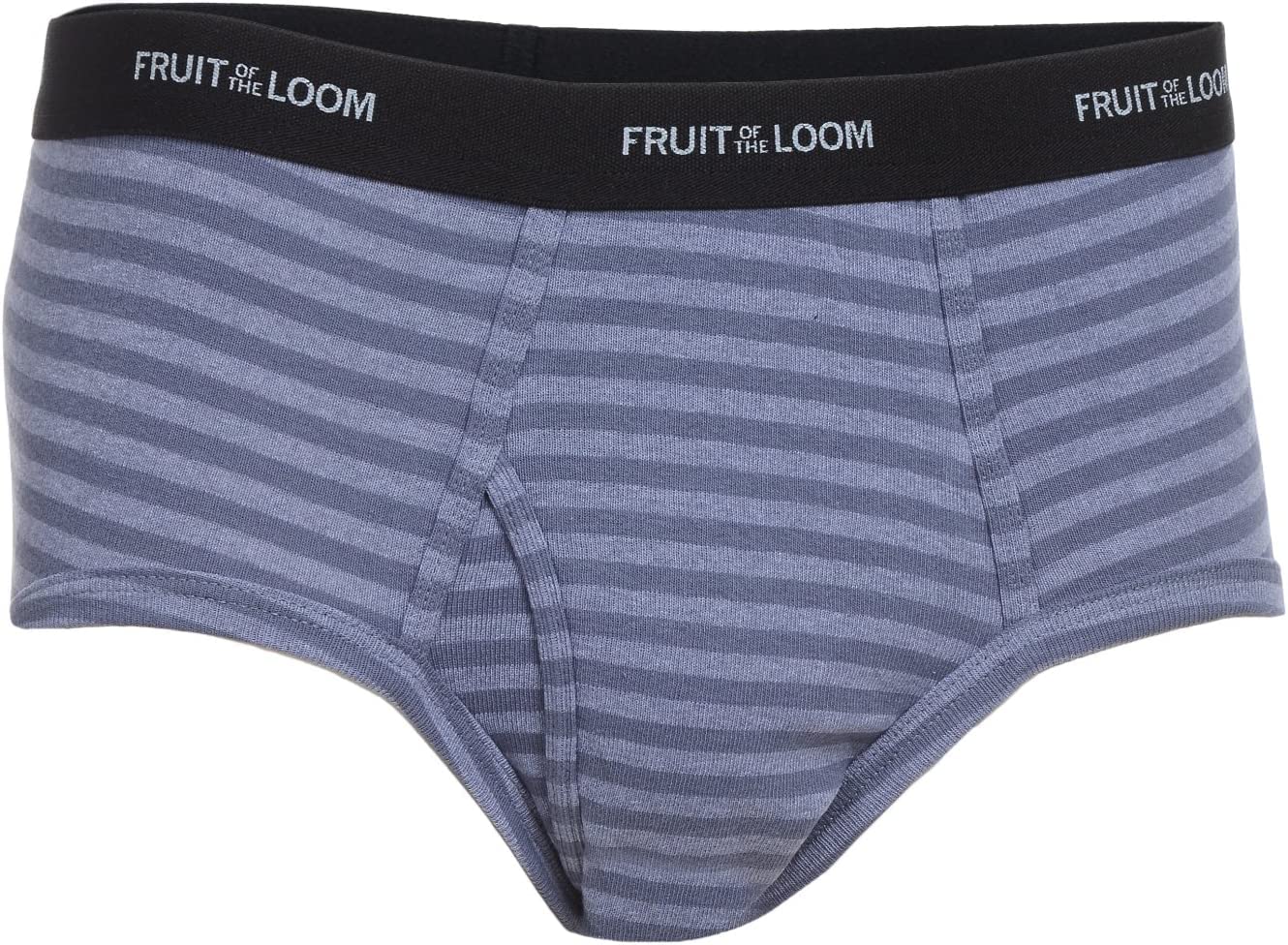 Fruit of the Loom Men's Fashion Briefs 12-Pack Value MYSTERY COLORS Cotton Waistbands Vary Medium Assorted