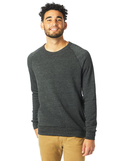Alternative Men's Champ Fleece Sweatshirt, Eco True Black, X-Large