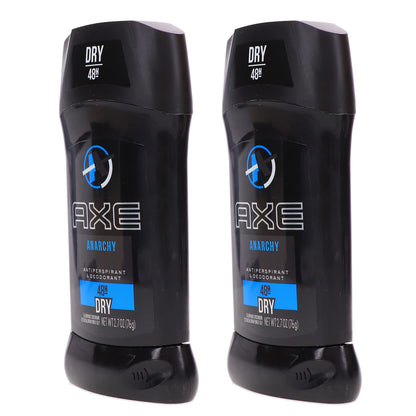 AXE Invisible Solid AntiPerspirant Deodorant Anarchy 2.7 Oz, Sandalwood (Pack of 2)