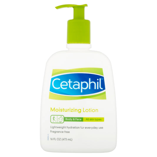 Cetaphil Moisturizing Lotion for All Skin Types 16 oz (Pack of 3)
