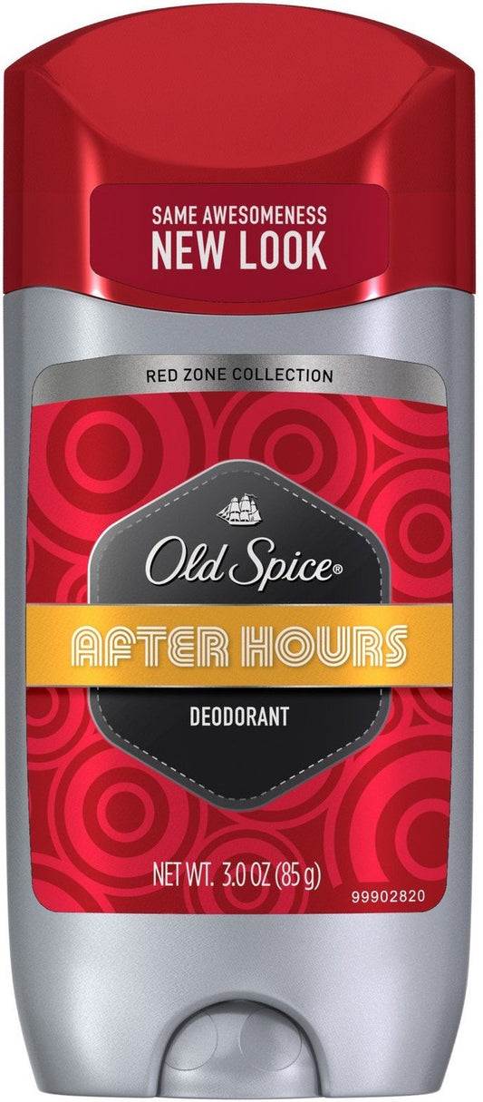 Old Spice Rz Deo Afterhou Size 3.00o Old Spice Red Zone Deodorant Afterhours 3.00 Oz