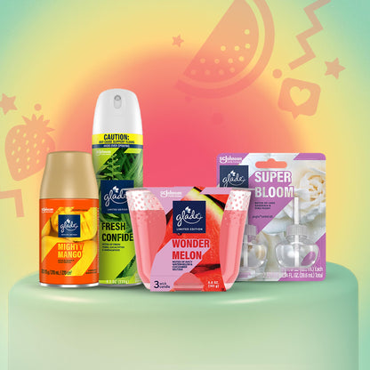 Glade Automatic Spray Refill, Air Freshener for Home and Bathroom, Empower Mint, 6.2 Oz