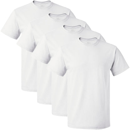 Fruit of the Loom Men's Crew T-Shirt (Pack of 4), Small, Assorted Neutral
