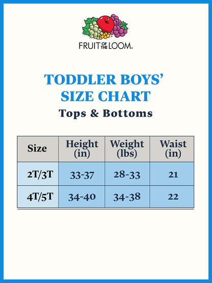 Fruit of the Loom Boys Breathable Boxer Briefs, Toddler-4 Pack-Cotton Mesh, 2-3T