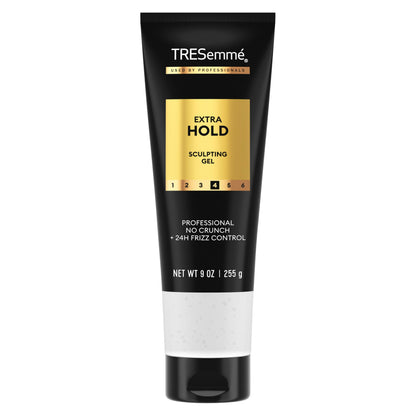 TRESemmé Hair Gel Extra Hold Alcohol-Free for 24-Hour Frizz Control and Humidity Protection 9 Fl Oz