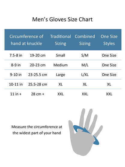 Polar Extreme Men's Insulated Knit Thermal Gloves, Grey