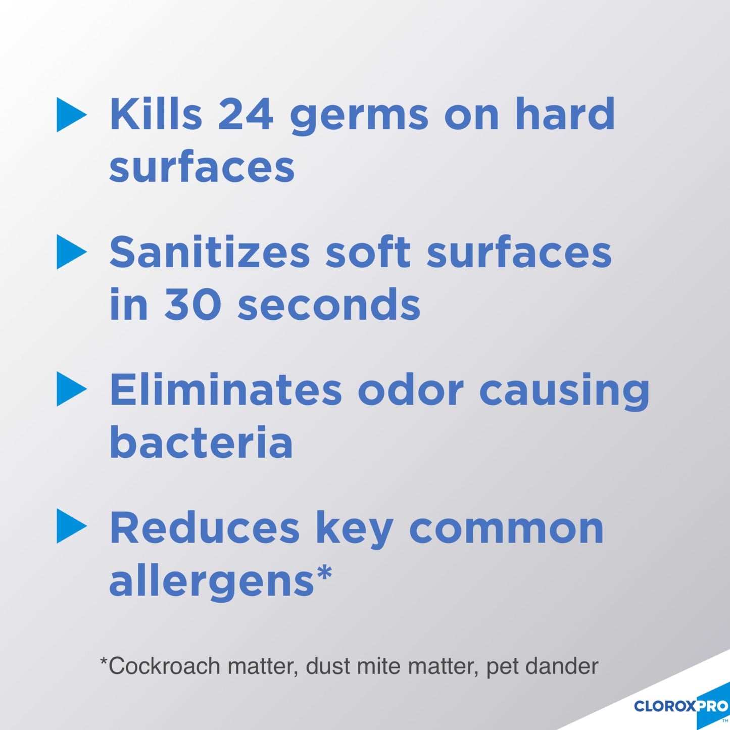 CloroxPro Clorox 4 in One Disinfectant & Sanitizer, Citrus, 14 Ounce Can