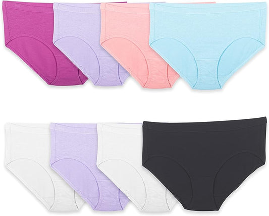 Fruit of the Loom Women's Breathable Underwear, Moisture Wicking Keeps You Cool & Comfortable