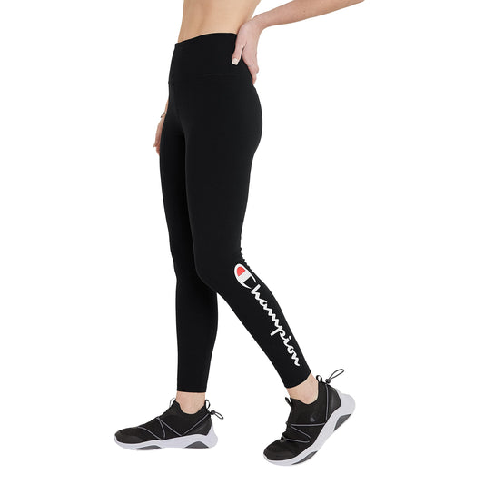 Champion womens Authentic 7/8 Tight Leggings, Black-550310, XX-Large US