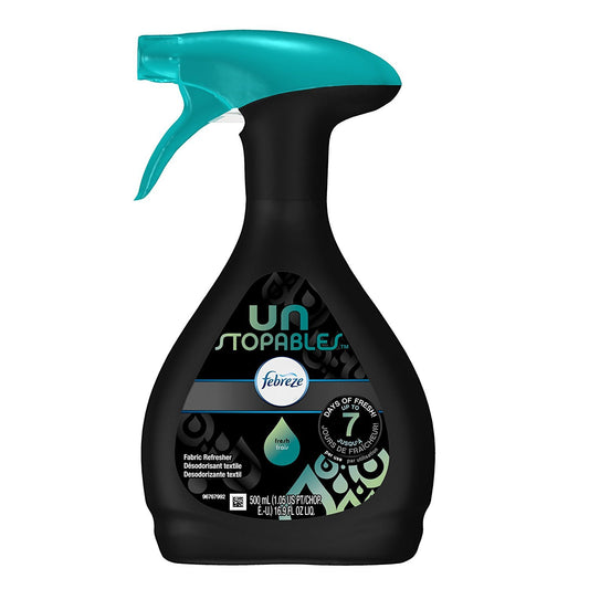 Febreze Unstopables Fresh Fabric Refresher (1 Count, 16.9 Oz), 16.9 Ounce, Multicolor