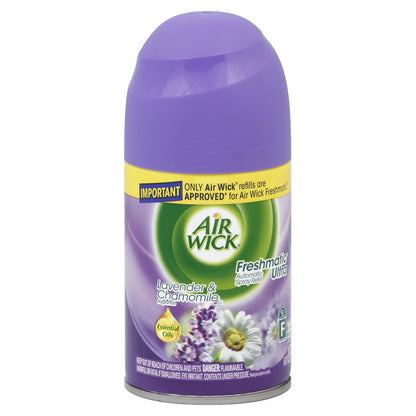 Air Wick 78283CT Freshmatic Ultra Spray Refill, Apple Cinnamon Medley, Aerosol, 6.17 oz (Case of 6)