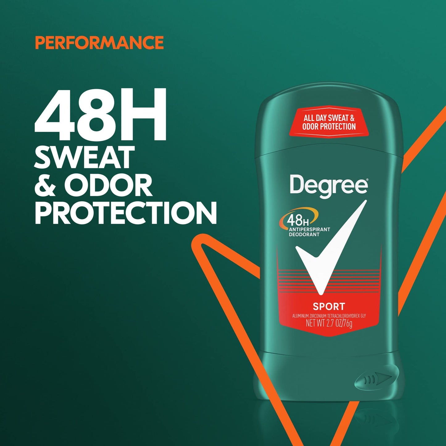 Degree Deodorant Mens Sport 2.7 Ounce (79ml) (3 Pack)