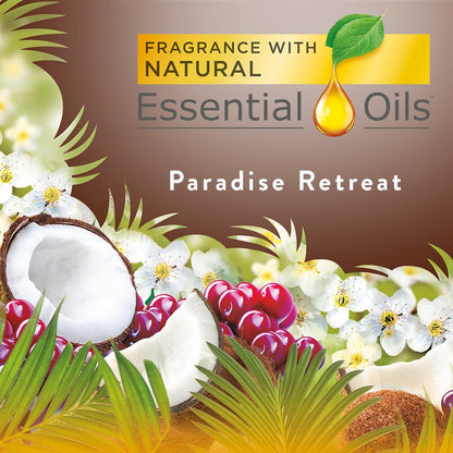 Air Wick 91099 FRESHMATIC Life SCENTS Ultra Refill, Paradise Retreat, 5.89 OZ AEROSOL, 6/Carton