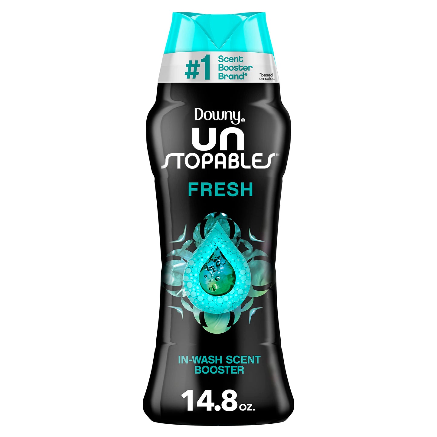 Downy Unstopables in-Wash Scent Booster Beads, Fresh, 14.8 Ounce (Pack of 2)