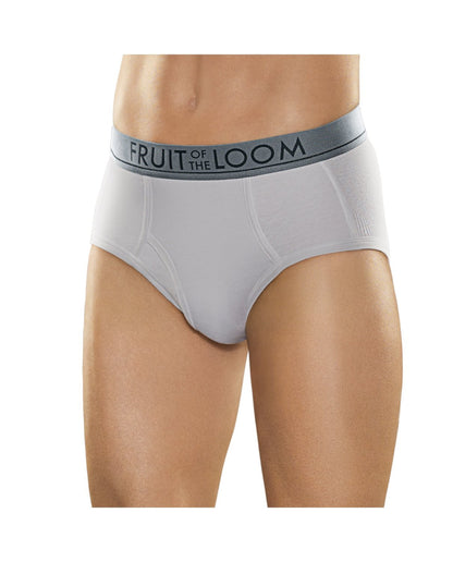 Fruit of the Loom Men's 4pk Ultra Flex Brief, Assorted, Small