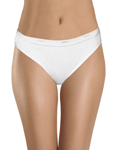Hanes Classics White Bikini, 3 pack, 5-White