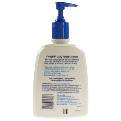 Cetaphil Daily Facial Cleanser, 16 oz