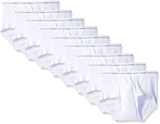 Hanes Red Label Men's 9-Pack Brief (XXXXX-Large, White)