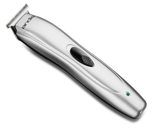 Andis Men 22725 VersaTrim Corded/Cordless Hair & Beard Trimmer Kit - Carbon Steel T-Blade for Close Cutting with Rechargeable Powerful Lithium-Ion Battery - Set of 14-Pieces, Silver