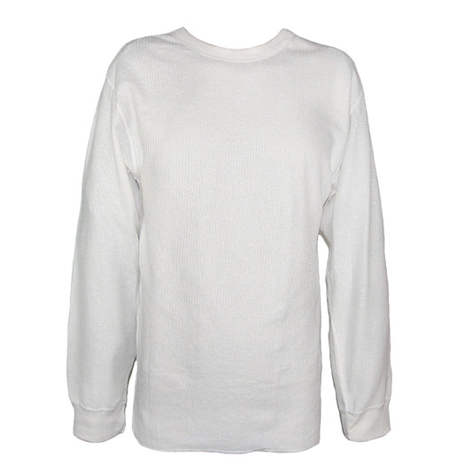 Hanes Men's Thermal Crew, 4X-Natural