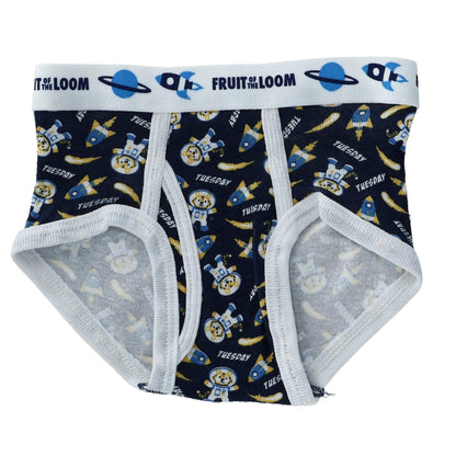 Fruit of the Loom Toddler Boys' Days of The Week Brief (Pack of 7) 2T3T