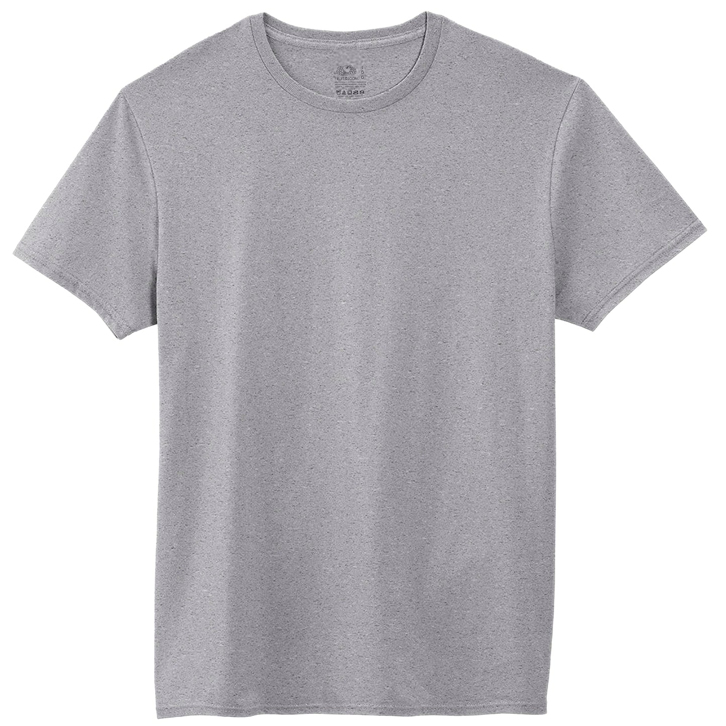 Fruit of the Loom Men's Crew Neck T-Shirt Multipack, Black/Grey (5 Pack), X-Large