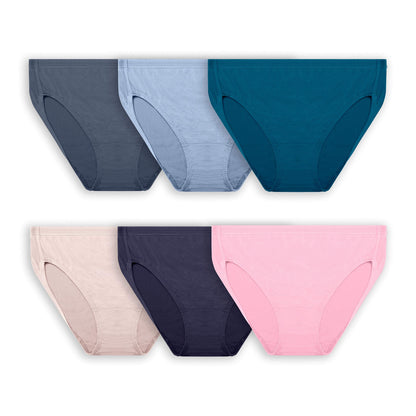 Fruit of the Loom Women's Size Underwear, Brief-Beyondsoft Cotton Blend-Assorted, 13 Plus